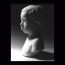 Portrait of boy, side view. 1994