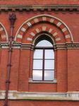 St Pancras New hood mould arches and string course for Barlow Shed facade.