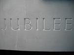 St Georges Roman Catholic Cathedral.Southwark.Archbishop Amigo Hall  finished letters detail