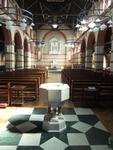 New marble Cover for Baptismal Font. Our lady of Compassion.Upton Park