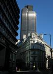Lion Plaza.Threadnedle and Broadgate.City of london.Indents to 5  external facades and carving in -situ to new  Pilaster Composite Capitals.