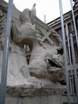 City Dragons: Indents to wings, tails, claws and tongues.The Monument, London.